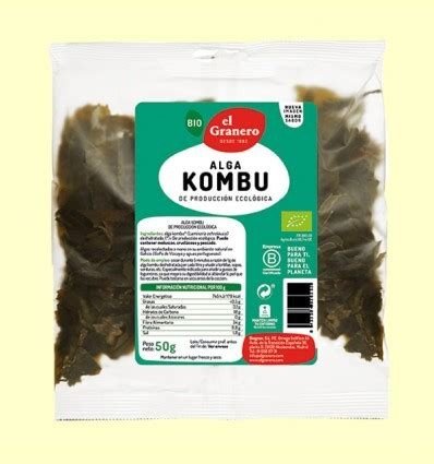 ALGA KOMBU BIO 60 G EL GRANERO