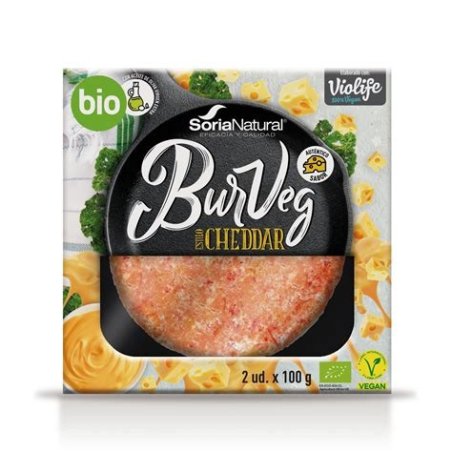 BURGUER CHEDDAR 200GR SORIA NATURAL