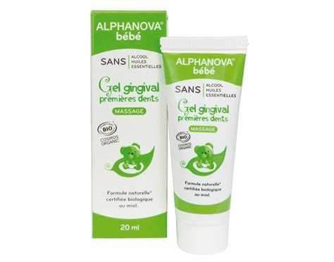 GEL GINGIVAL BEBE MASAJE 20 ML BIO ALPHANOVA