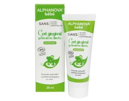 GEL GINGIVAL BEBE MASAJE 20 ML BIO ALPHANOVA