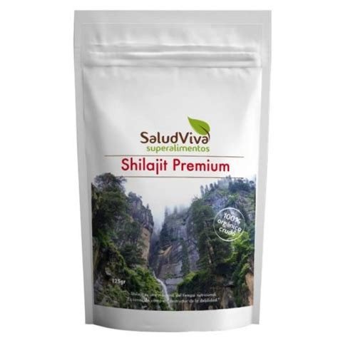SHILAJIT PREMIUM POLVO 125GR SALUD VIVA