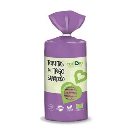 TORTITAS DE TRIGO SARRACENO S/G 100G TOOBIO
