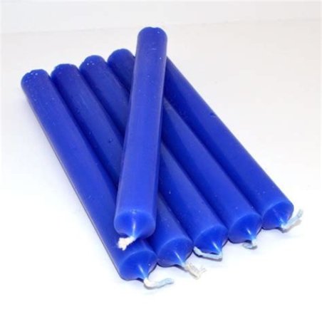 VELA BUJIA AZUL TUS AROMAS