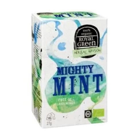 INFUSION MIGHTY MINT MENTA HIERBABUENA 16 ROYAL GREEN