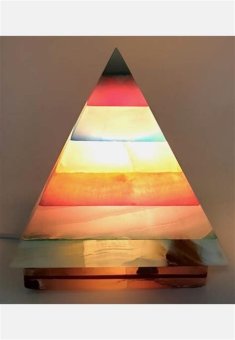 LAMPARA PIRAMIDE ONIX 2KILOS