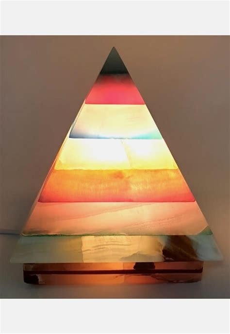LAMPARA PIRAMIDE ONIX 2KILOS