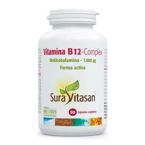 VITAMINA B12 COMPLEX 90CAPS SURAVITASAN