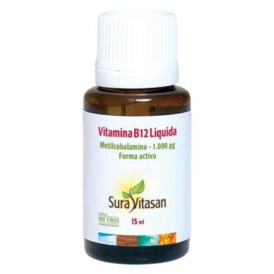 VITAMINA B12 LIQUIDA 15ML. SURAVITASAN