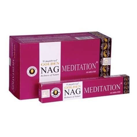 INCIENSO MEDITACION GOLDEN NAG