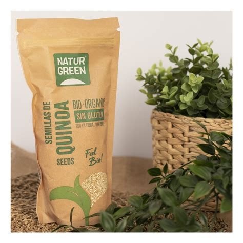 QUINOA GRANO BIO 450 GR NATURGREEN