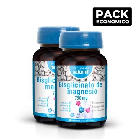 BISGLICINATO DE MAGNESIO 750MG NATURMIL