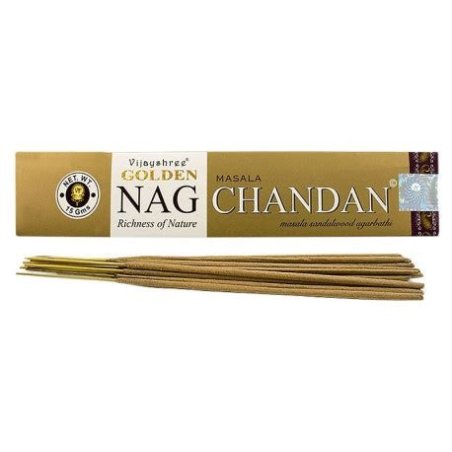 INCIENSO GOLDEN NAG CHANDAN 15 VARITAS