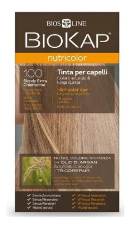NUTRICOLOR 10.0 RUBIO EXTRA CLARO 140 ML BIOKAP