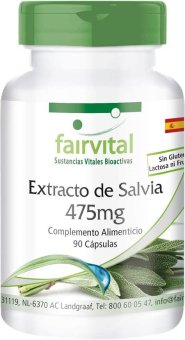 EXTRACTO DE SALVIA 475MG 90 CAPS FAIRVITAL