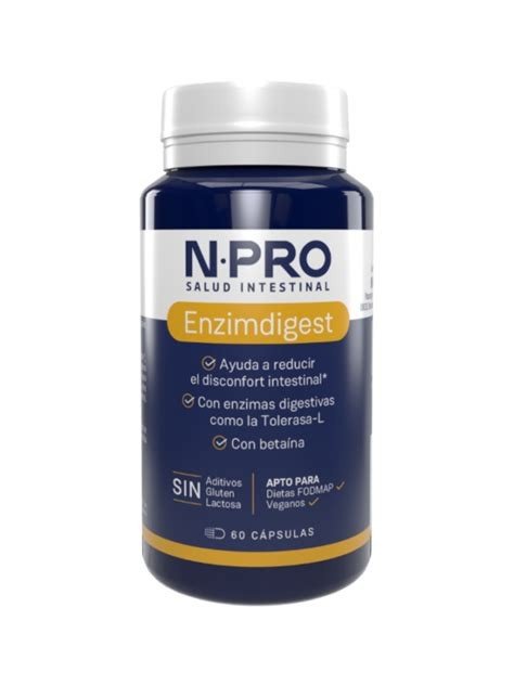 NPRO ENZIMDIGEST 60 CAPSULAS