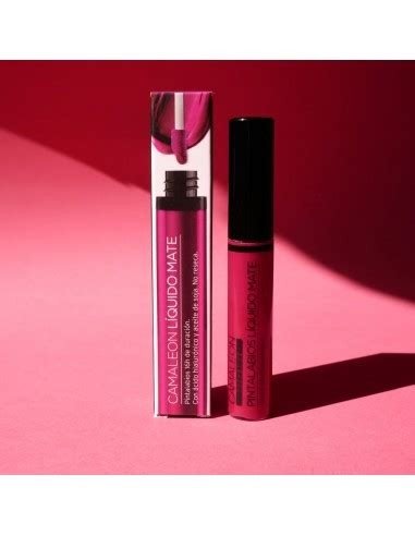 CAMALEON PINTA LABIOS LIQUIDO MATE (MORADO VINO) LM03