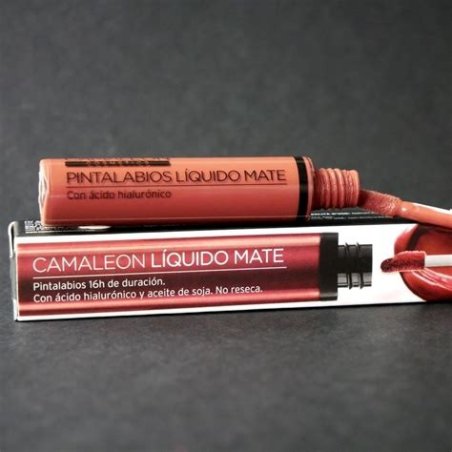 CAMALEON PINTA LABIOS LIQUIDO MATE (MARRON MOKA) LM 07