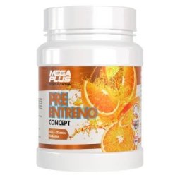 PRE ENTRENO CONCEPT 500G SABOR NARANJA MEGAPLUS