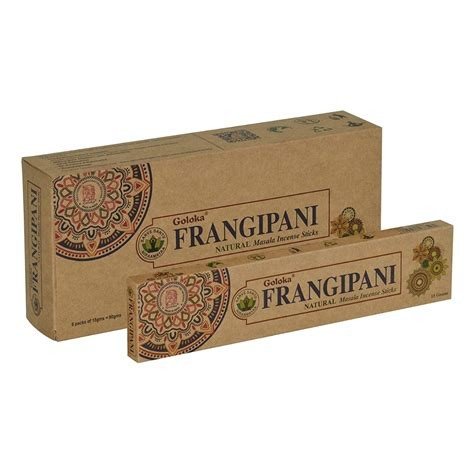 INCIENSO ORGANICO FRANGIPANI GOLOKA
