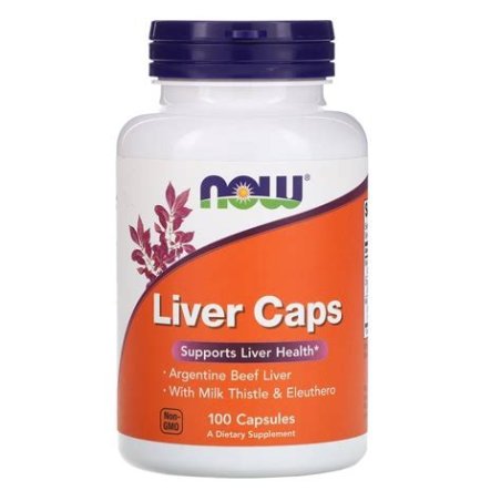 LIVER CAPS 100 CAPSULAS NOW