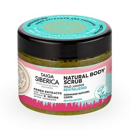 FLORA SIBERICA EXFOLIANTE CORPORAL 500ML NATURA SIBERICA