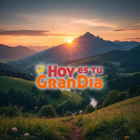 HOY ES TU GRAN DIA