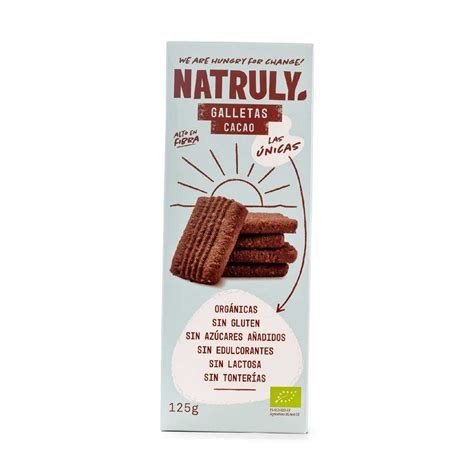 GALLETAS CACAO NATRULY 125G