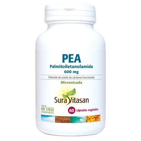 PEA PALMITOILETANOLAMIDA 60 CAPS 600MG SURAVITASAN