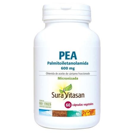 PEA PALMITOILETANOLAMIDA 60 CAPS 600MG SURAVITASAN