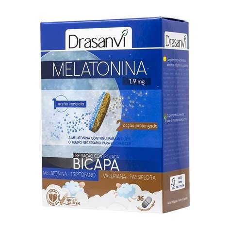 MELATONINA BICAPA RETARD 30COMP 1,9MG DRASANVI