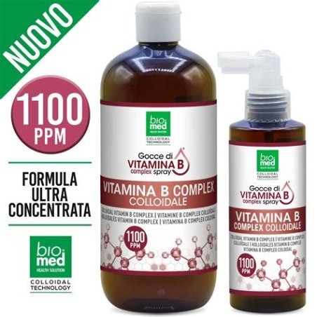 VITAMINA B COMPLEX COLOIDAL 1100 PPM 100ML BIO MED