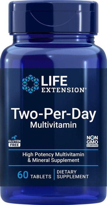 TWO PER DAY MULTIVITAMINICO 60 TABLETAS
