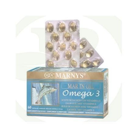 MAR IN OIL OMEGA 3 ACEITE SALMON 60 PERLAS MARNYS