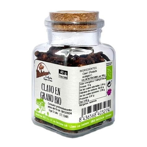 CLAVO EN GRANO BIO 40GR. BIOARTESA