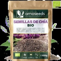 SEMILLAS DE CHIA BIO 1KG ICBIO GRANEL