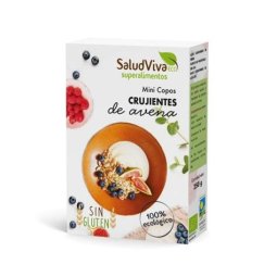 MINI COPOS DE CRUJIENTES DE AVENA 250G SALUDVIVA