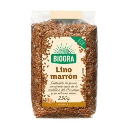 SEMILLAS DE LINO MARRON BIO 250GR ICBIO