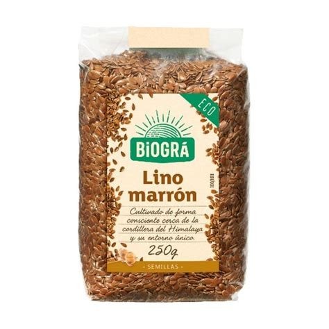 SEMILLAS DE LINO MARRON BIO 250GR ICBIO