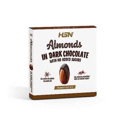 ALMENDRAS CON CHOCOLATE NEGRO SIN AZUCAR 70G HSN