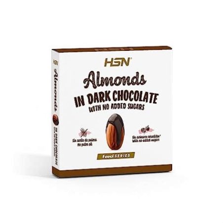 ALMENDRAS CON CHOCOLATE NEGRO SIN AZUCAR 70G HSN