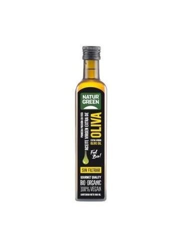 ACEITE VIRGEN EXTRA OLIVA S/FILTRAR 500ML NATURGREEN