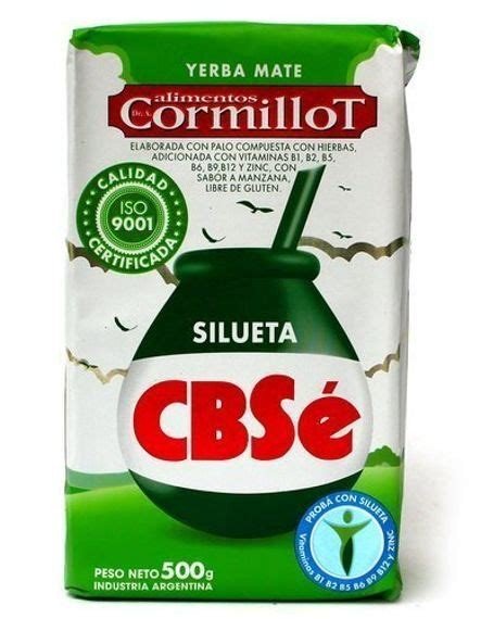 YERBA CBSE 500 G SILUETA