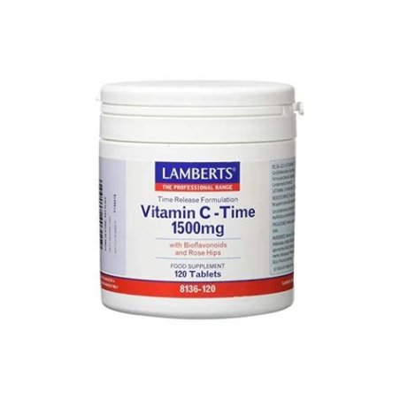VITAMINA C 1500MG 120 COMPRIMIDOS LAMBERTS