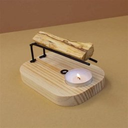 INCENSARIO + QUEMADOR PALO SANTO