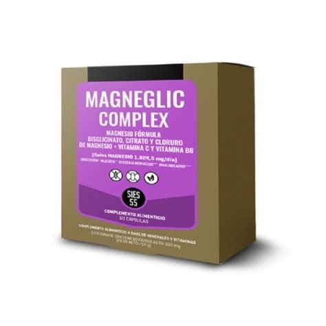 MAGNEGLIC COMPLEX 60 CAPSULAS SIES 55