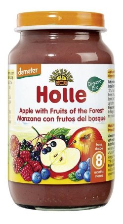 POTITO MANZANA Y FRUTA DEL BOSQUE 220GR HOLLE