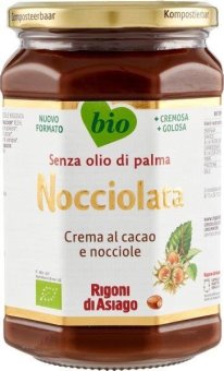 NOCCIOLA CREMA CACAO SIN LECHE 650GR RIGONI DI ASIAGO