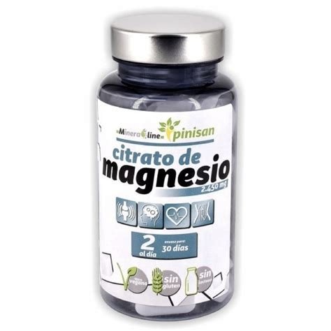 CITRATO DE MAGNESIO 60 TABLETAS PINISAN