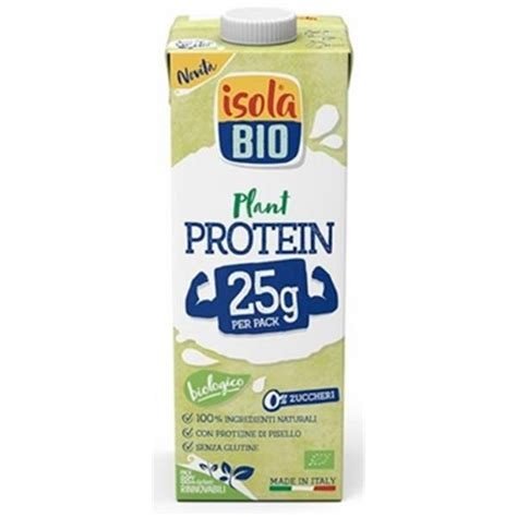 BEBIDA PROTEINA DE GUISANTE 1 LITRO ISOLA BIO