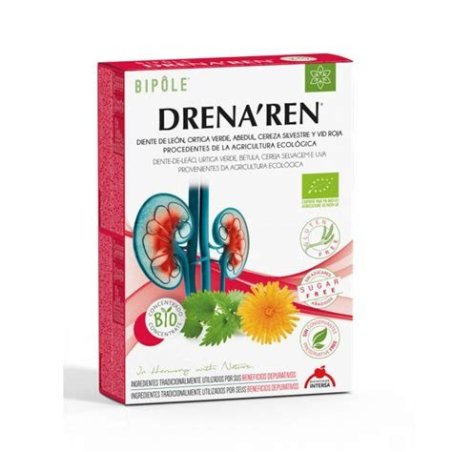 DRENA REN BIPOLE 20 AMPOLLAS INTERSA